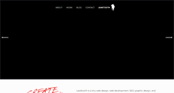 Desktop Screenshot of leadtooth.com