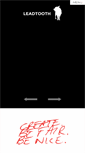 Mobile Screenshot of leadtooth.com